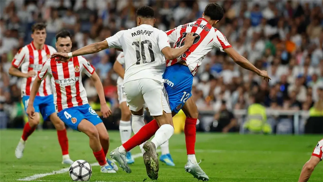 اللجنة الفنية للحكام تكشف مفاجأة بشأن قرار حكم مباراة ريال مدريد وجيرونا حول واقعة مبابي